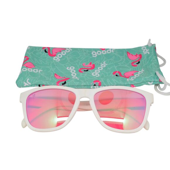 Goodr Au Revoir, Gopher Sunglasses - LENSES FAIR/ FRAMES GOOD CONDITION - Picture 1 of 15